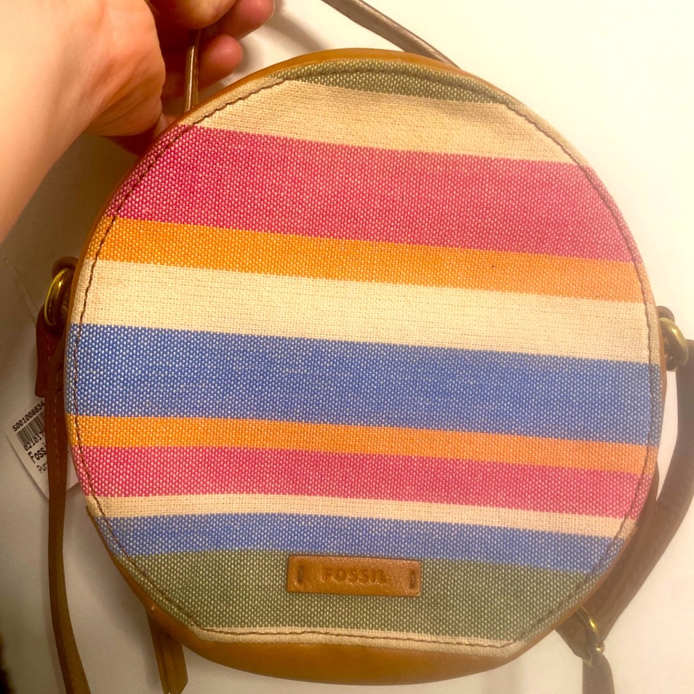 Fossil beat vegan summer beach bag
